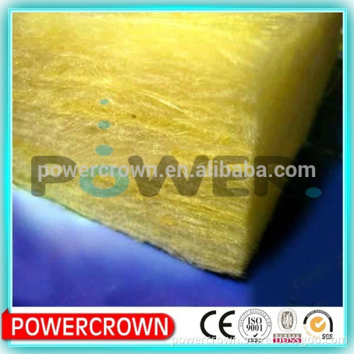 thermal stability and high density fiber glass wool board for building materials